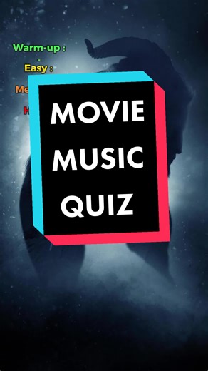Can you name these 4 movies based on their soundtrack #movie #music #song #quiz