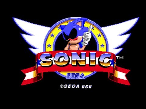 Sonic The Hedgehog-Anti piracy Screen (Fan-made)