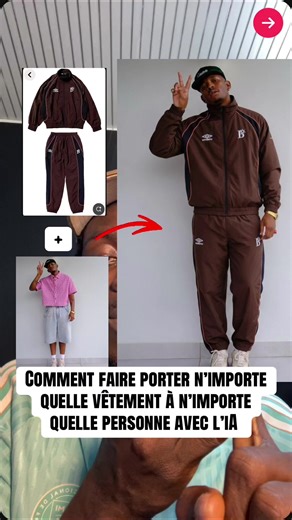 Prompt: Use Image 1 as the base model. Use Image 2 strictly as clothing reference. Remove the current outfit from the model and dress the model with the exact clothes from Image 2. Preserve: body proportions pose facial expression hairstyle lighting direction background The clothing must: fit naturally to the model’s body respect fabric physics include realistic folds and shadows maintain original colors and patterns Ultra realistic, fashion editorial style, studio quality, 8K, professional colo