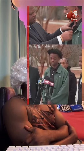 sirgeorge_08 on Instagram: "Breaking news: A high school student from Fulton County is speaking out after a viral video showed him being tased by an officer during an altercation on a bus. Lanier Johnson-Hunt, 18, was tased on the bus carrying Langston Hughes High School students on Dec. 18. His national civil rights attorney, Harry Daniels, displayed burn marks on the teen’s throat and chest, stating “The video speaks for itself.” Daniels described the incident, saying the officer had his hands