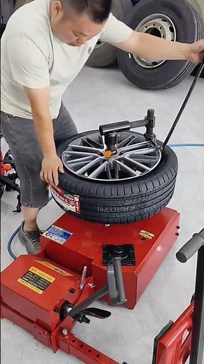 Tire Removal Made Easy | Wheel Dismounting with Machine Assist