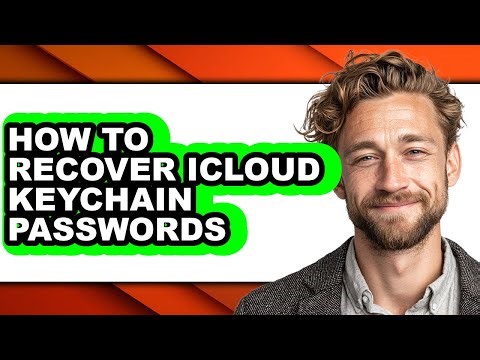 How to Recover Icloud Keychain Passwords (easy Method)
