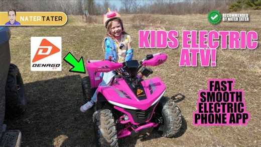 Which Kids Electric ATV To Get? Denago E-Hawk 6 Unboxing, Test Drive, Review | Denago PowerSports