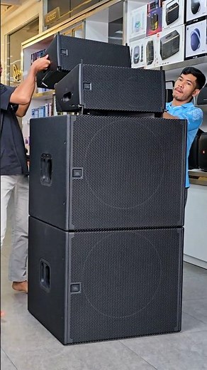 Ultimate DJ Line Array Setup! JBL SRX900 Series