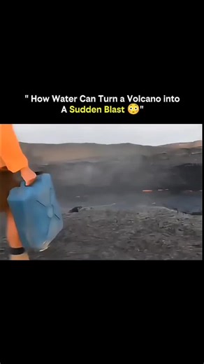 SCIENCE HOLIC AND PHOBIC on Instagram: "• When water meets magma, it doesn’t just evaporate — it explodes. • Magma can reach temperatures above 1,000°C, instantly superheating any water nearby. • The water flashes into steam in milliseconds, expanding up to 1,700 times its original volume. • This rapid expansion creates extreme pressure, shattering surrounding rock. • The result is a phreatomagmatic eruption — violent, sudden, and highly destructive. • Unlike lava flows, these blasts don’t need 