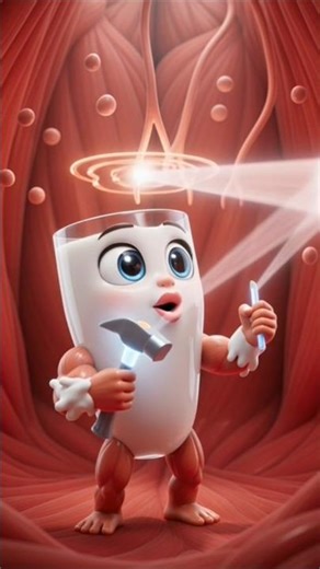 Healthy Food 🥛 vs Junk Food 🍔 Inside Body | What Happens After You Eat? | DS Health Care