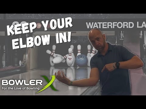 Keep your Elbow and Hand Inside the Bowling Ball Longer for a Stronger Release