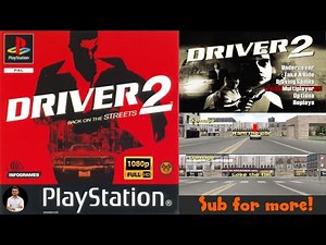 Driver 2 – Multiplayer Cop's 'n' Robbers Gameplay on PS1 (PlayStation 1)