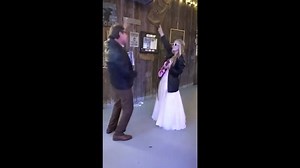 Father-in-law performs epic dance routine with bride