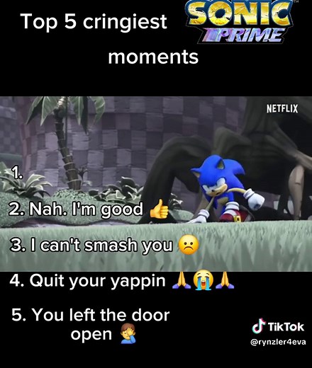 Sarcastic Review of Sonic Prime | Memes and More!