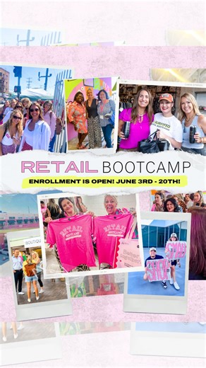 27 reactions · 6 comments |  퐄퐍퐑퐎퐋퐋퐌퐄퐍퐓 퐈퐒 퐎퐏퐄퐍  Retail Bootcamp is...