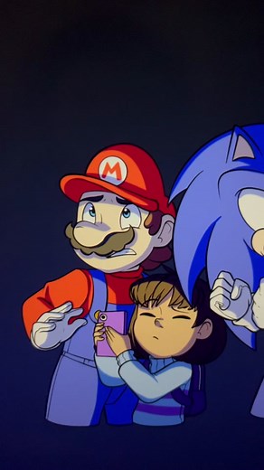 Daddy Issues am I right? #procreate #sonicthehedgehog #undertale #supermario #bendyandtheinkmachine #cuphead #sisterlocation #memes