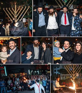Los Angeles Chabad Centers Unite for Chanukah Festival