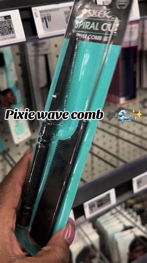 Pixie Cut The Right Comb = Perfect Waves 🌊 ✨ @Firstline Brands - SLEEK TWIST COMB/RAT TAIL COMB SET #pixiecut #pixiecuthairstyle #pixiecutblackwomen #fingerwaves #fyp