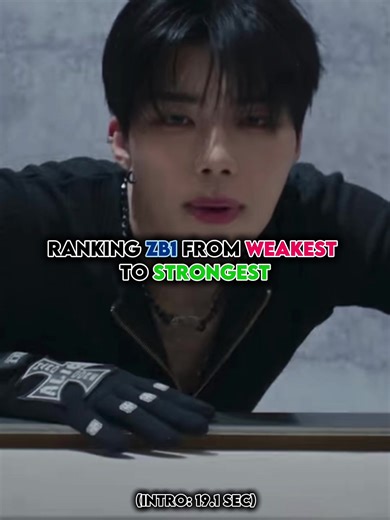 Ranking ZB1 from Weakest to Strongest Members