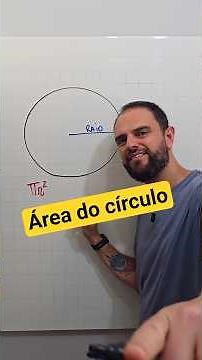 Demonstration of the area of ​​a circle #mathematics #education #exams