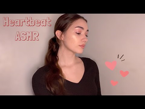Heartbeat ASMR ♡ (Relaxing, Peaceful, & In-real time) ☁️