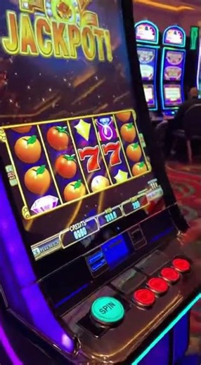 Guy Screams After Slots Erupt Into Chaos