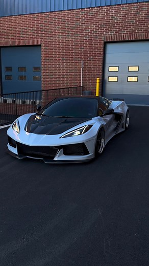Widebody Corvette C8: Customized Auto Delight