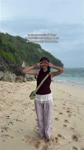 7-day holiday outfit to Bali!