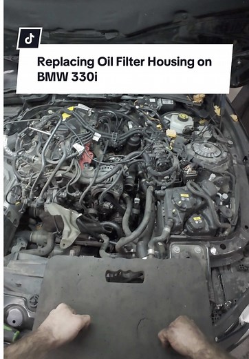 Replacing Oil Filter Housing on 2018 BMW 330i