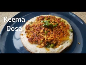 Keema Dosa Recipe|Chicken Keema Dosa |Madurai Special Kari Dosa|MOM's SECRET by FathimaSyed
