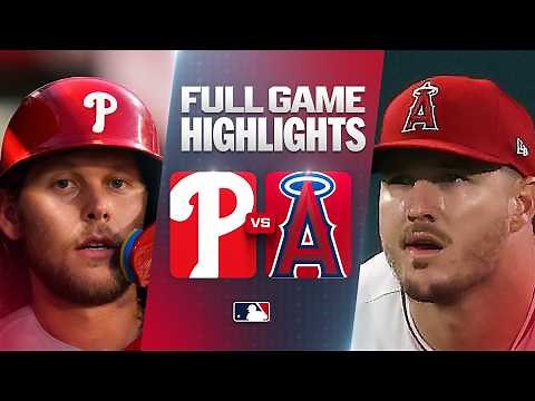 PHILLIES vs. ANGELS: Official Full Game Highlights (August 29) | 2026 MLB Season