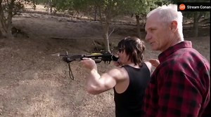 I thought he knew how to use a bow 😭 #thewalkingdead #10k #normanreedus #foryoupage #daryldixon