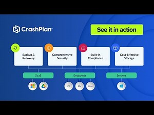 See and Learn About CrashPlan Backup & Recovery for Microsoft 365, Endpoints, and Servers