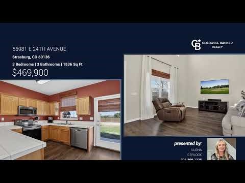 Illona Gerlock presents 56981 E 24th Avenue Strasburg, CO | ColdwellBankerHomes.com