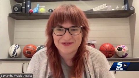 Artist finds muse in OKC Thunder, creating larger-than-life artwork