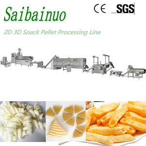[Hot Item] Auto 2D 3D Snack Pellets Production Line