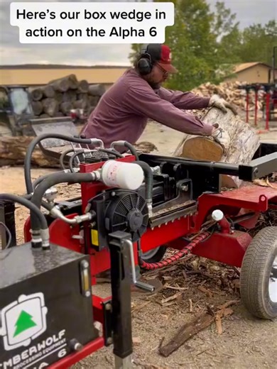 Alpha 6 Firewood ASMR 🎥 Visit us online at www.tiktok.com/@timberwolflogsplitters 📞 607-307-4029 💻 https://www.timberwolfequip.com #timberwolf #firewoodprocessor #firewoodprocessing #firewood #logsplitter #woodsplitting #conveyor #manufacturing #manufacturer #madeinamerica #madeinusa #madeinnewyork #timberwolflogsplitter #asmr #asmrsounds