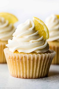 Lemon Cupcakes with Vanilla Frosting - Sally's Baking