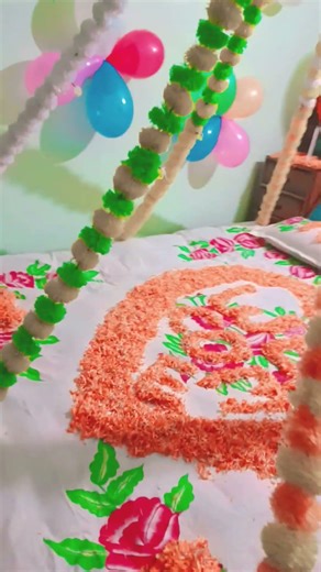 First night room decoration| wedding night room decoration| wedding bed decoration|