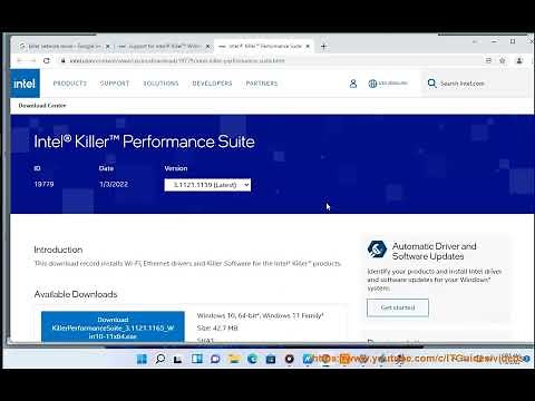 Download & Update Killer Network Interface Card Driver in Windows 11/10/8/7