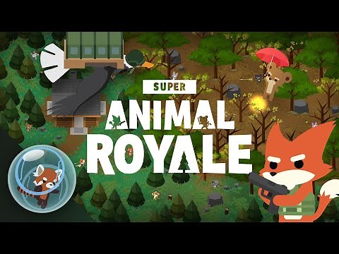 Super Animal Royale Trailer 2 | 64 adorably murderous animals fight for FURvival