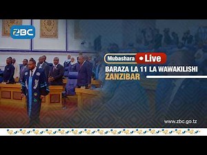 🔴 #ZBCLIVE :- BARAZA LA 11 LA WAWAKILISHI - ZANZIBAR - MKUTANO 03 KIKAO CHA 23