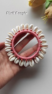 405K views · 33K reactions | Beautiful Bangle for Navratri #reels #diy #easy #handmade #crafts #artist #bangles #bangle #diybangles #navratri❤️ #garba #shell #shellart #shellbangles #thread #threadbangles | Kajal's Creative Corner | Facebook