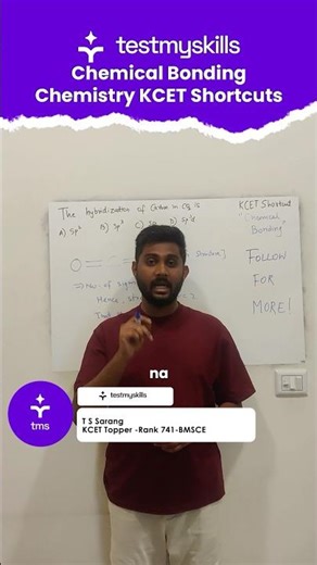 💎 KCET 2026: Chemical Bonding One-Shot | Hybridization & VSEPR Shortcuts #kcet