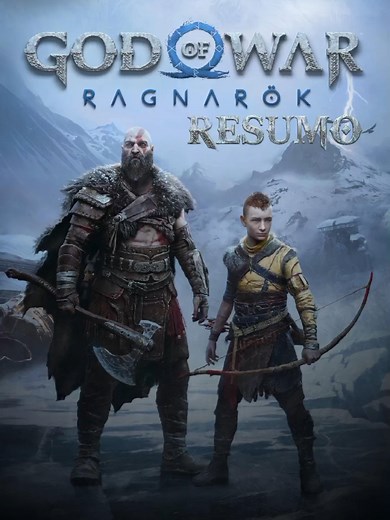 Resumo Completo de God of War Ragnarok em 60s