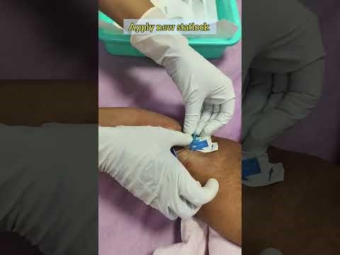 How to do PICC LINE DRESSING CHANGE step by step 👩‍⚕️🩺