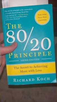 The 80/20 Principle Book