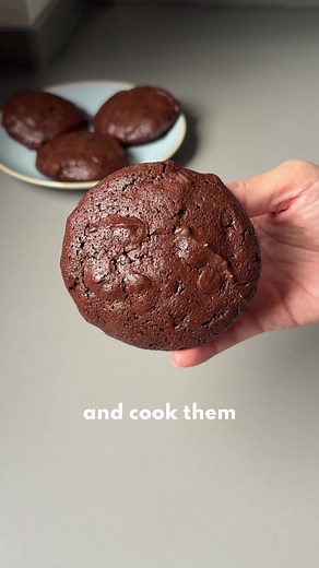 Healthy Brownie Cookies Recipe in Air Fryer