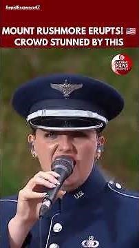 U.S. Air Force Academy Band Delivers Stunning Performance at Mount Rushmore