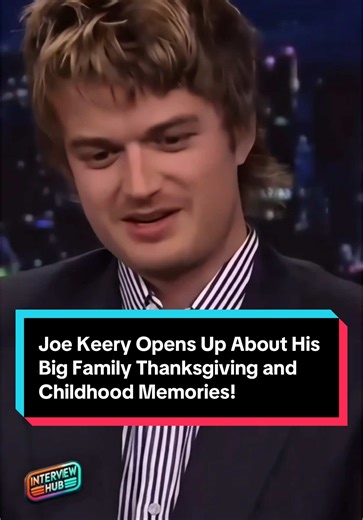 Joe Keery Shares Thanksgiving and Stranger Things Insights