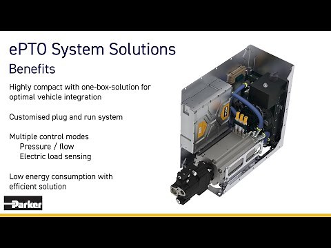 Parker Electric Power Take Off Animation