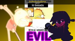 Evil Benson Explosive Mod for Friday Night Funkin' | FNF Mods