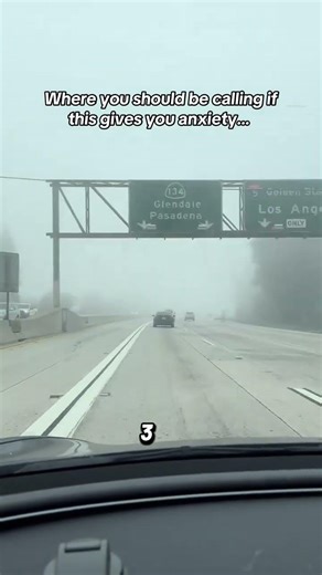 If watching this gives you anxiety, especially things like driving in the rain, busy roads, or