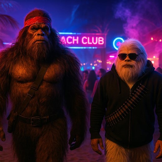 So guys today I’m with both Tiny and Downzy! The double trouble duo 🫡💥 Tiny started chasing us… #bigfoot #downz #tinybutmighty #funnyreels #funny #AI | Tyford Lukka